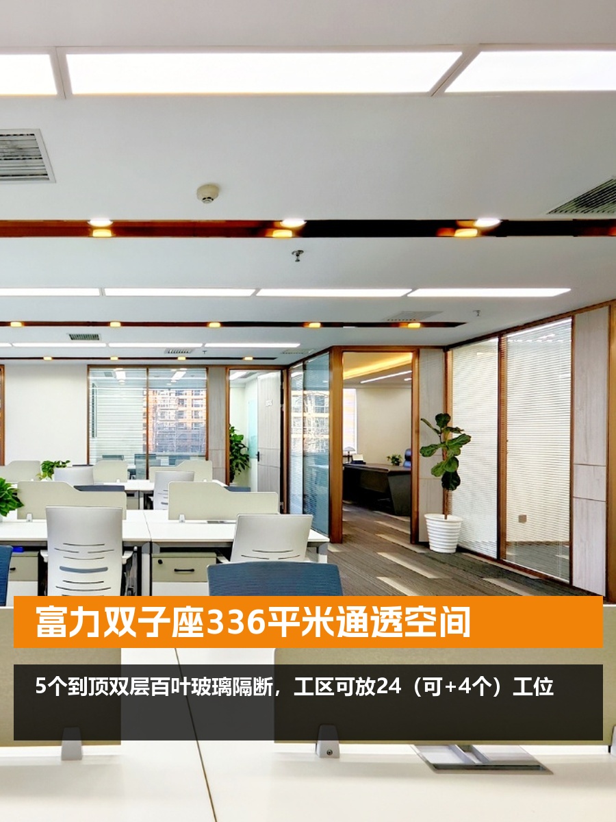 富力双子座336平米通透空间