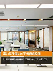 富力双子座336平米通透空间 - 缩略图 1