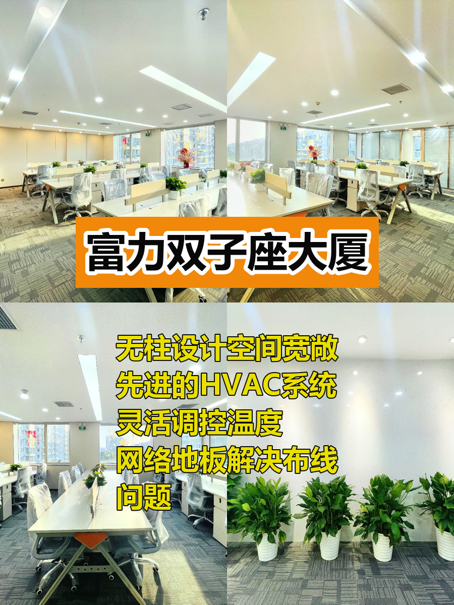 富力双子座 323平米通透空间