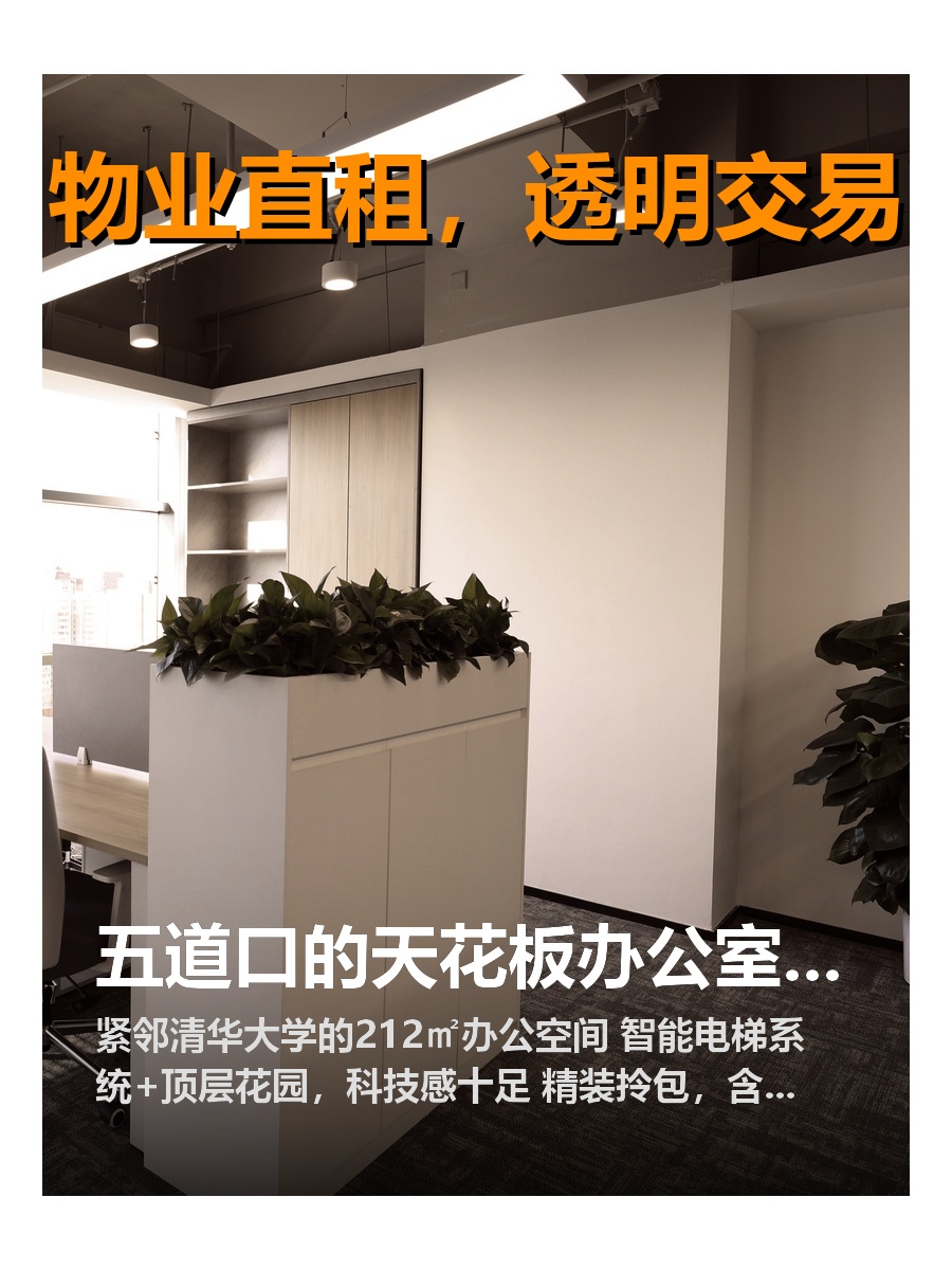 五道口独栋，租金低至三杯奶茶价
