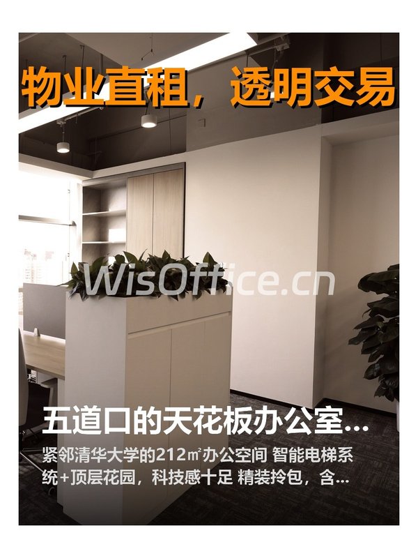 清华科技园启迪科技大厦212㎡实景图
