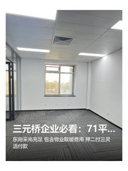 三元桥企业必看：71平东向空间特价 - 缩略图 1