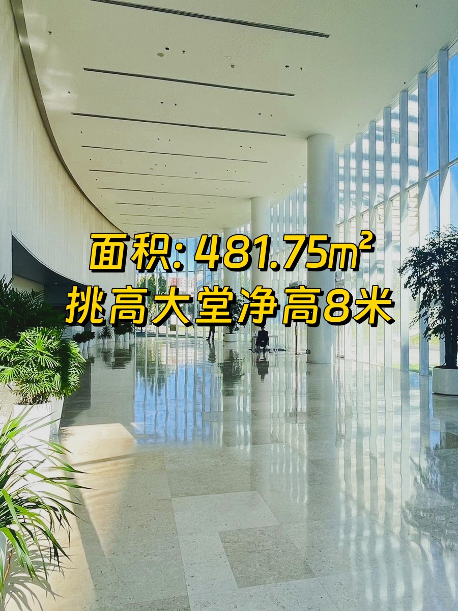 星地中心A座 双挑高大堂 可定制装修