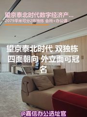 望京泰北时代数字经济产业园办公室实景图 1