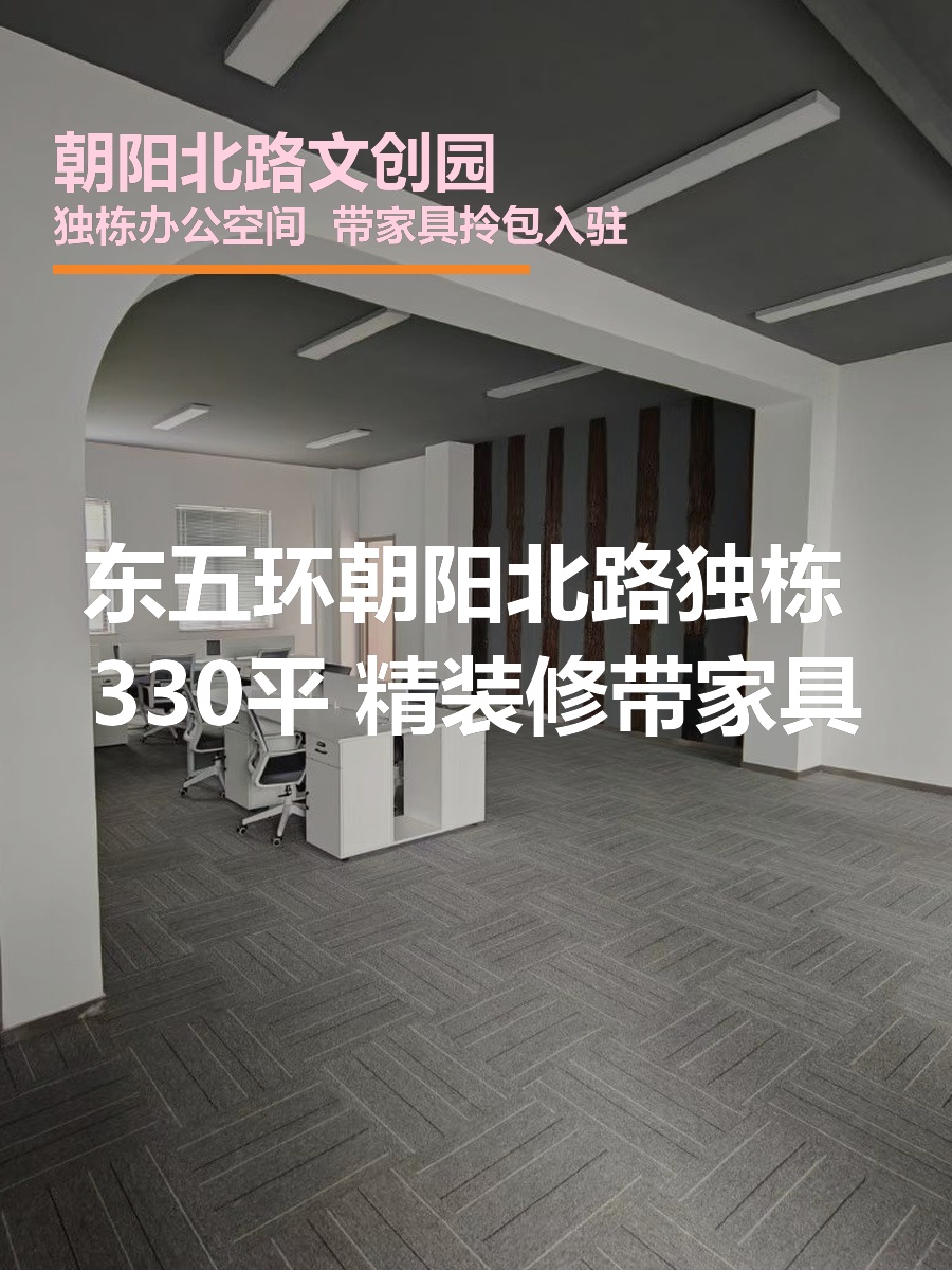 东五环独栋330平 精致装修 带家具