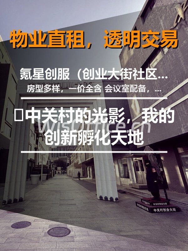🌟中关村的光影，我的创新孵化天地 - 首图