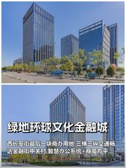 绿地环球文化金融城办公室实景图 1