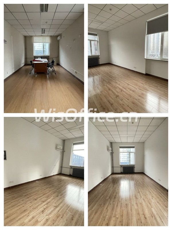 健德门地铁口 | 43㎡办公 | 早高峰多睡半小时？ - 首图