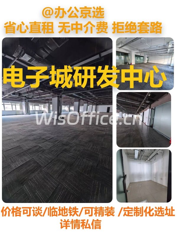 电子城研发中心50–500㎡实景图
