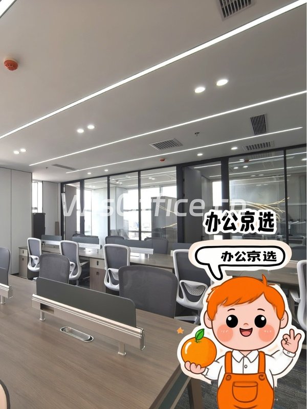 盈都大厦18工位实景图