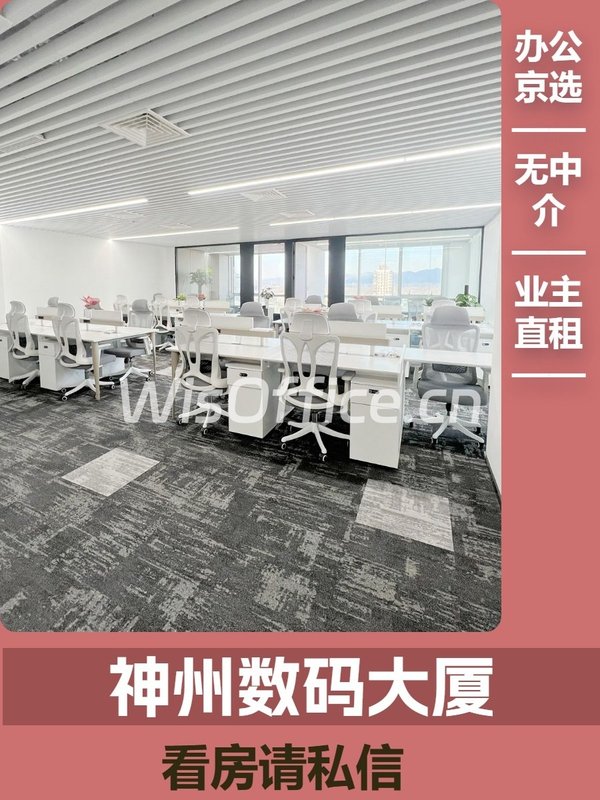 神州数码大厦22工位实景图