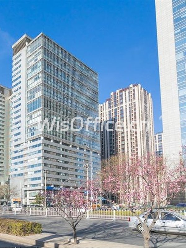 财智国际大厦办公室实景图