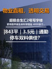 超极合生汇2号写字楼办公室实景图 1