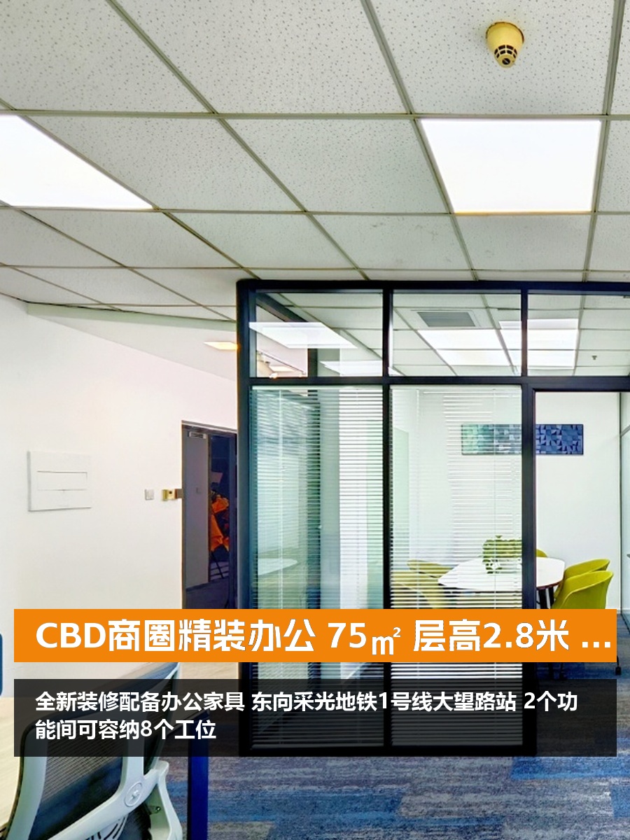 蓝堡国际中心办公室实景