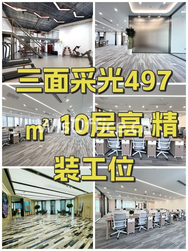 远洋国际中心497.56㎡实景图