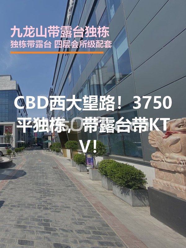 西大望路九龙山3750㎡实景图