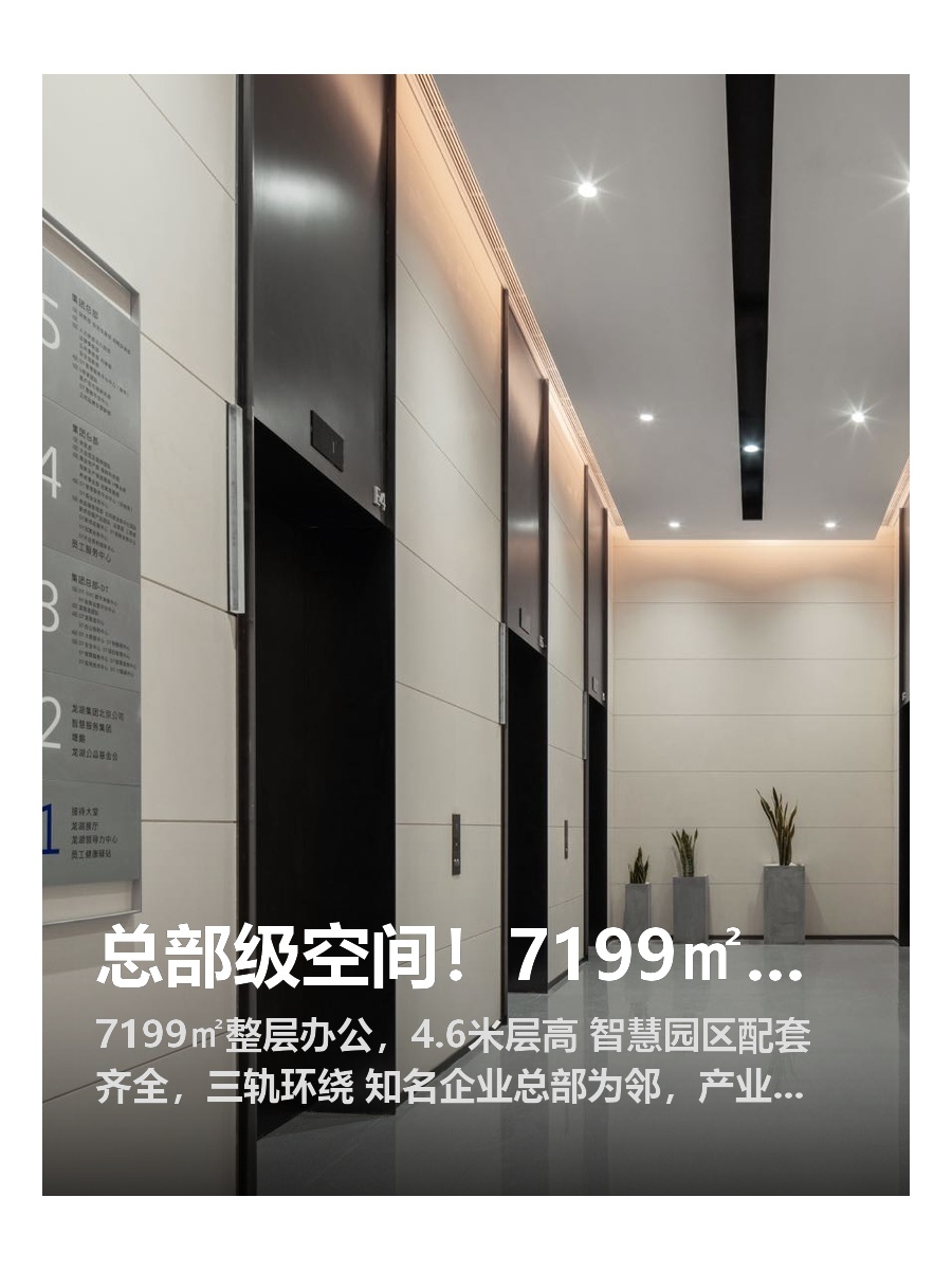 总部级空间！7199㎡尽享协作新境