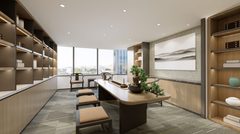 鹏润大厦办公室实景图 6