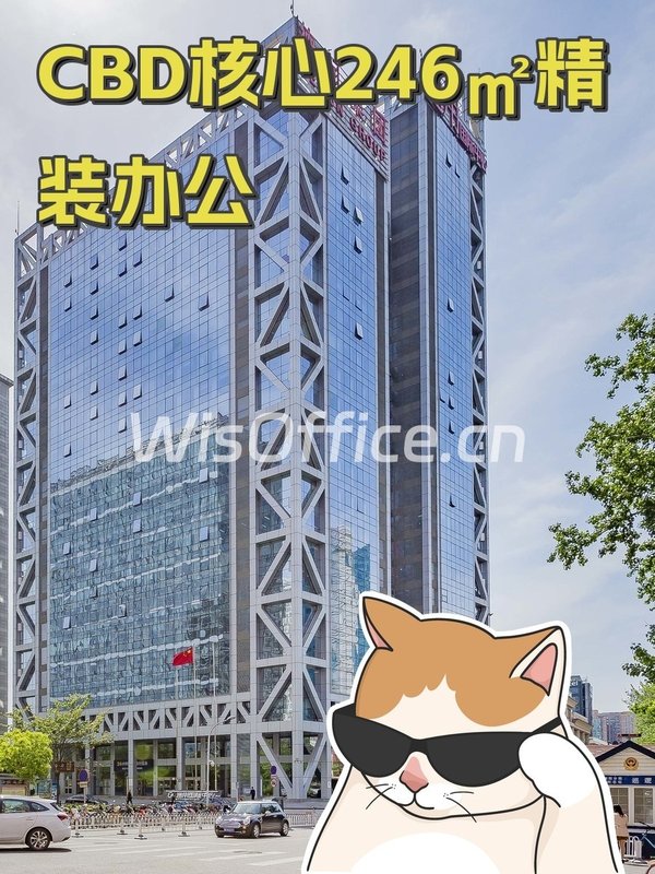CBD核心246㎡精装办公 - 首图