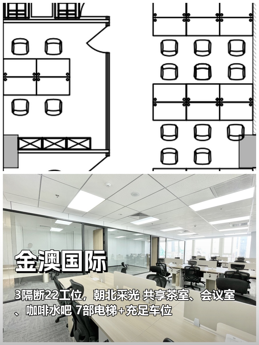金澳国际 | 234平 | 2211室 | 拎包入住