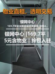 银网中心办公室实景图 1