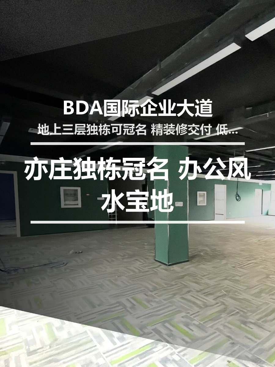 亦庄独栋冠名 办公风水宝地