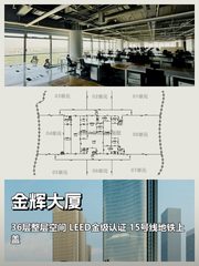 金辉大厦办公室实景图 1