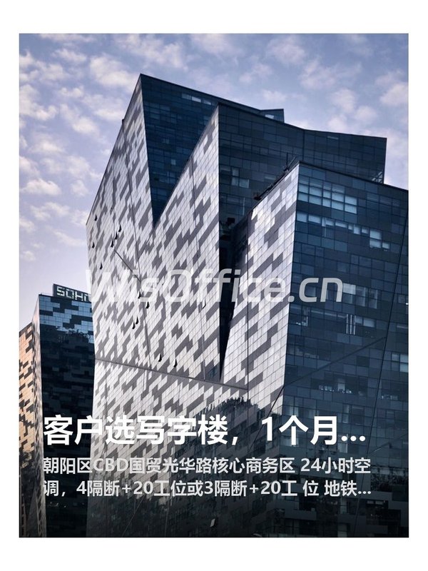 SOHO尚都北塔238㎡实景图