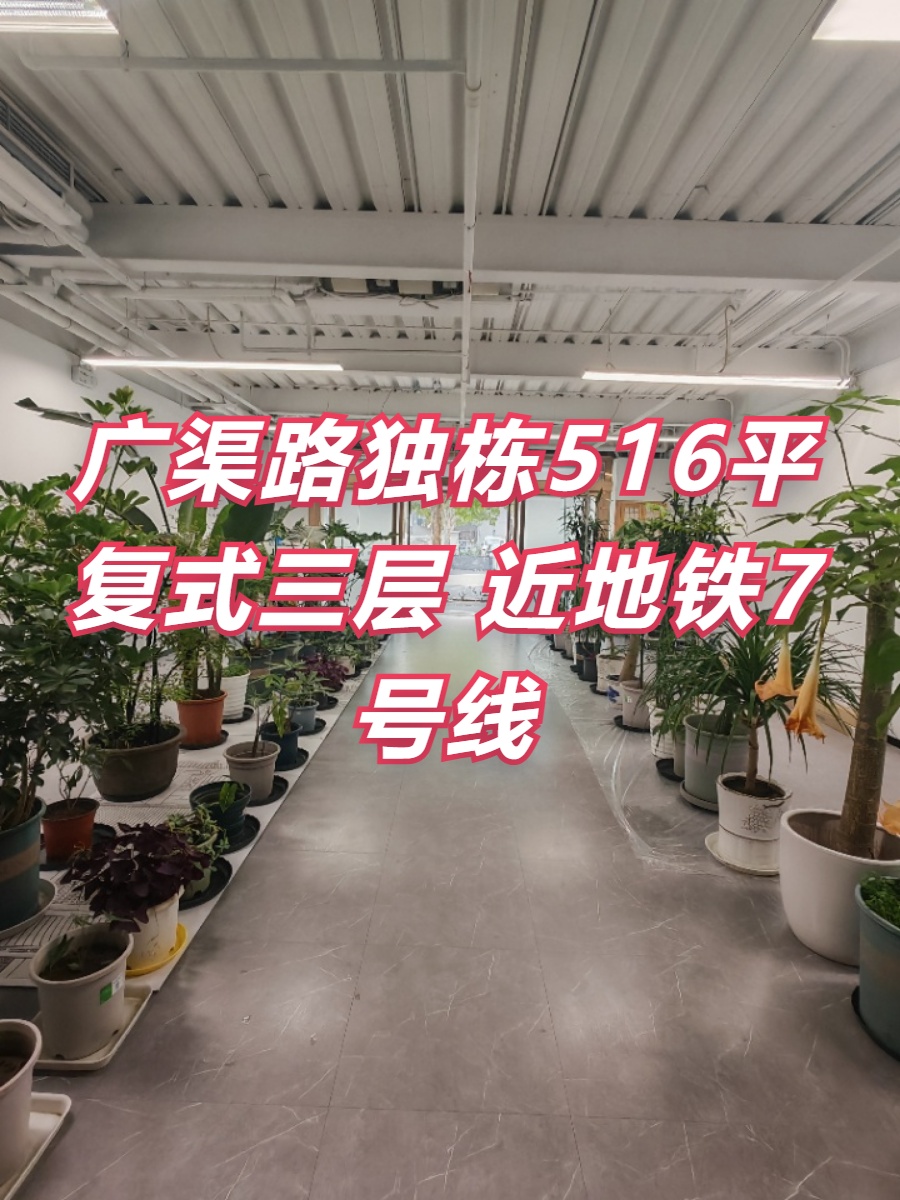 广化大街独栋516平 复式三层 近地铁7号线
