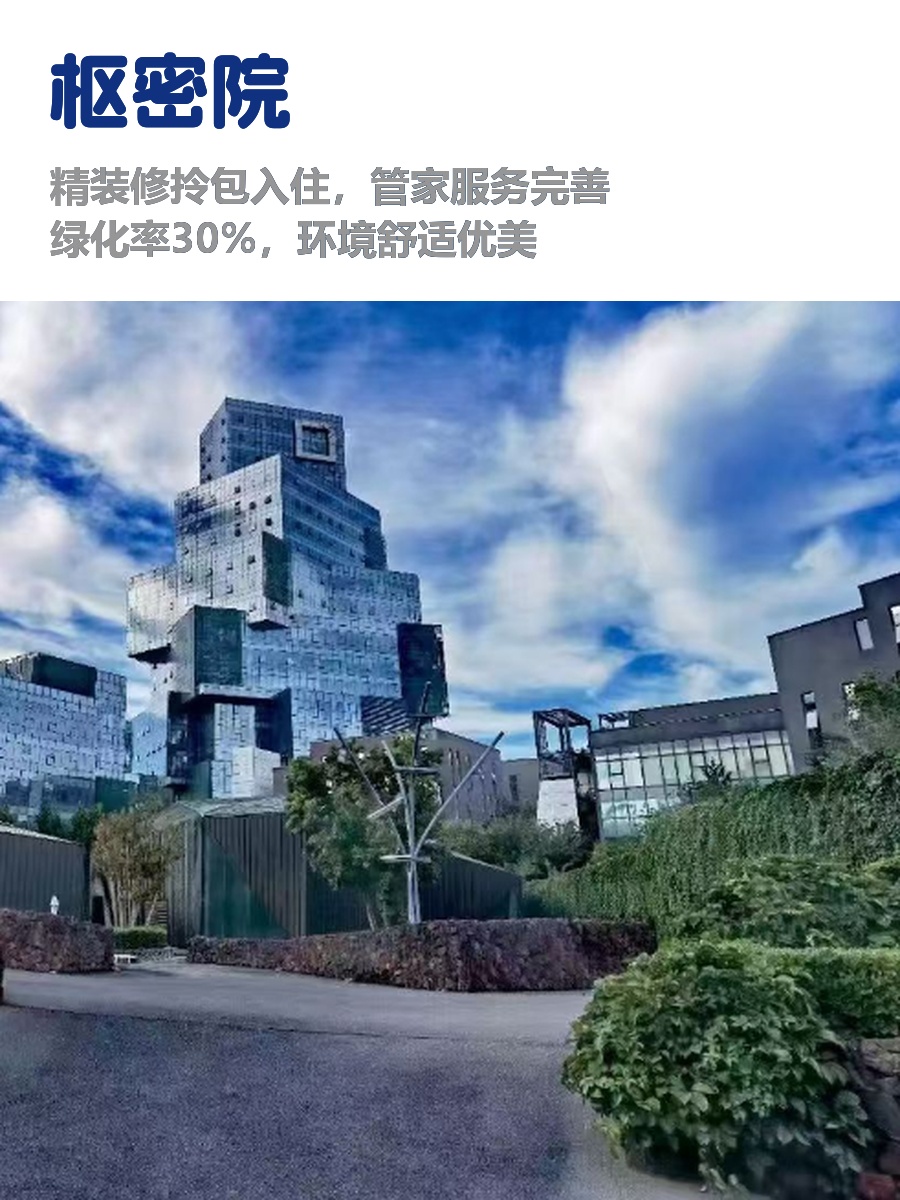 推荐枢密院785平双露台拎包入住