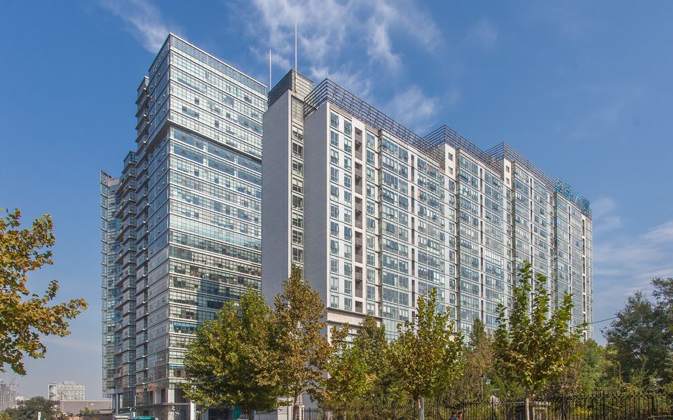 盈都大厦建筑物立面