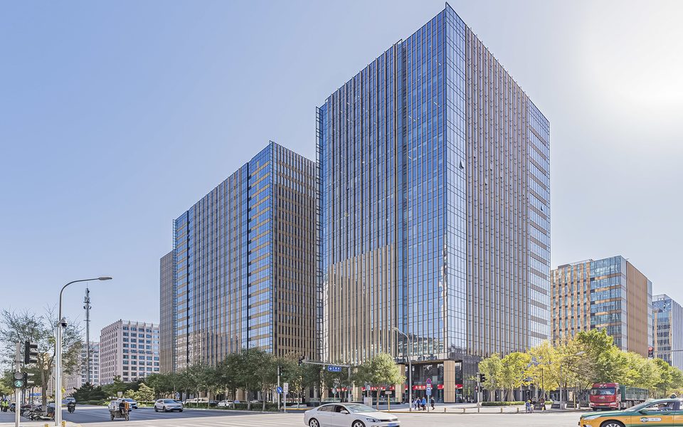 金茂广场建筑物立面
