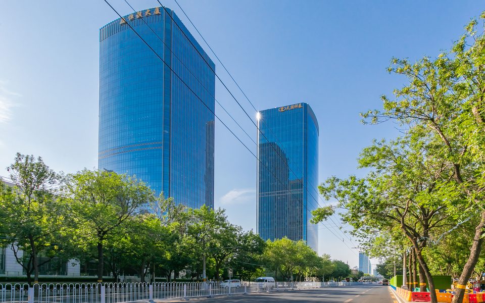 天圆祥泰大厦建筑物立面