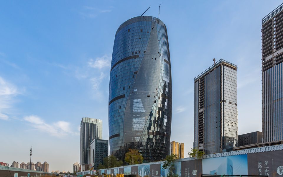 丽泽SOHO建筑物立面