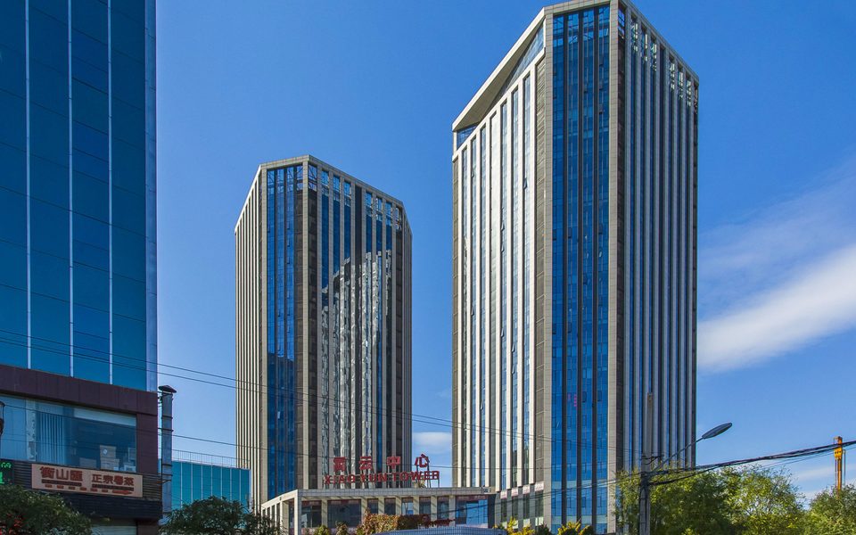 霄云中心建筑物立面