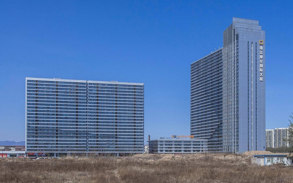 珠江摩尔国际大厦建筑物立面