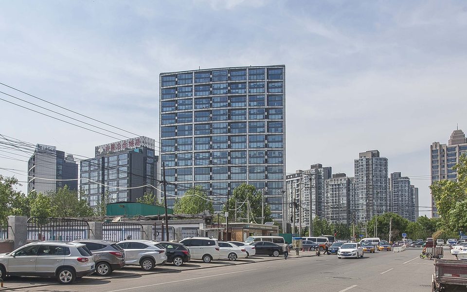 万企控股大厦建筑物立面