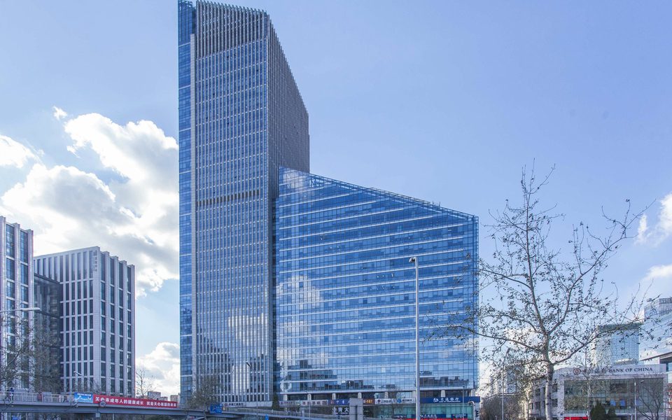 中青大厦建筑物立面