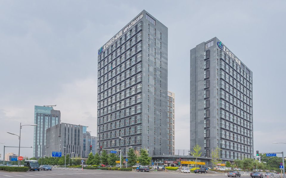 BDA企业大道建筑物立面