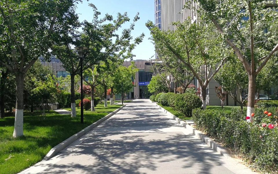 中航技广场建筑物立面