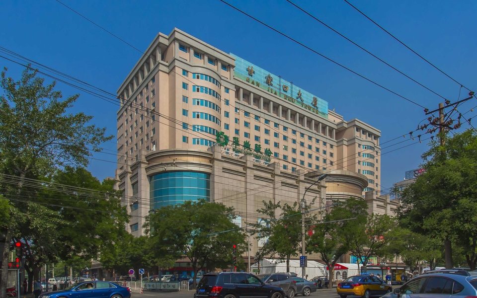 甘家口大厦建筑物立面