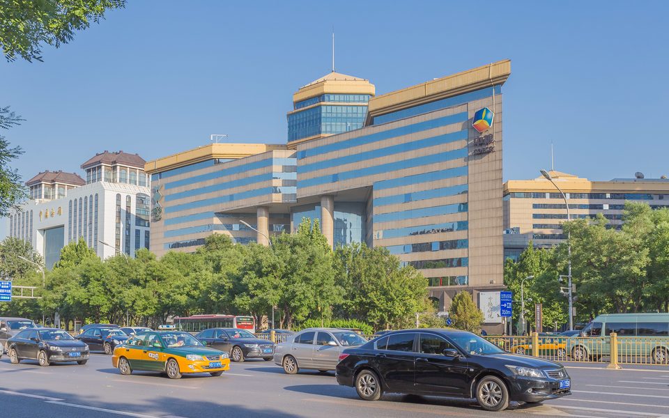 中粮广场建筑物立面