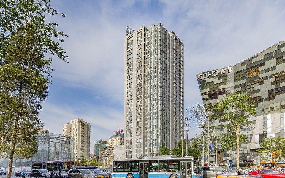 尚都国际中心建筑物立面
