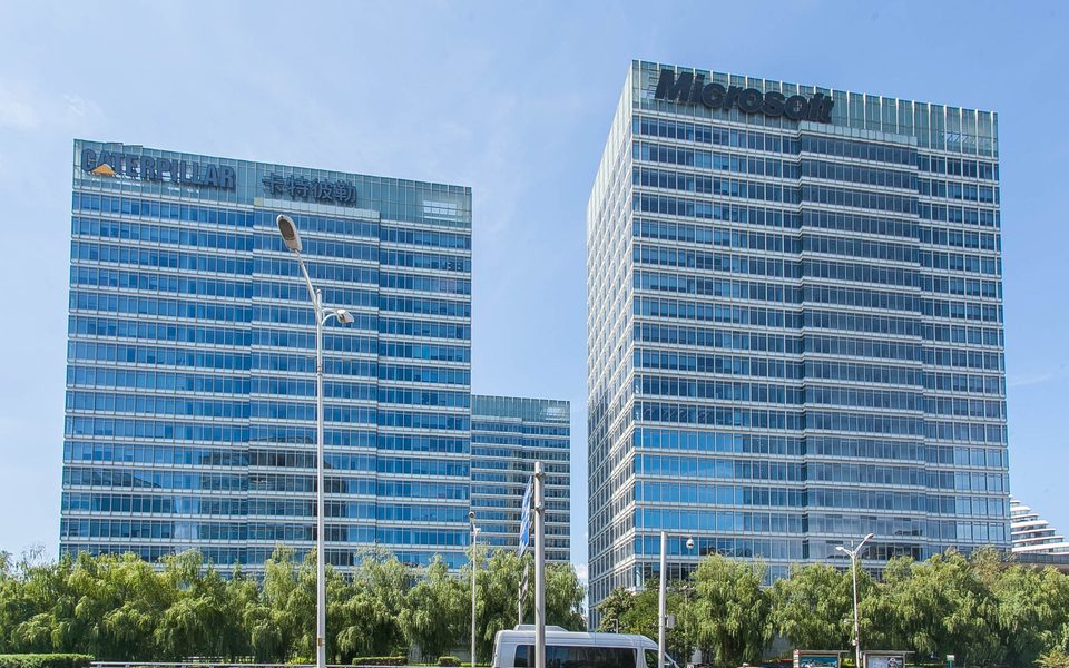 利星行广场建筑物立面