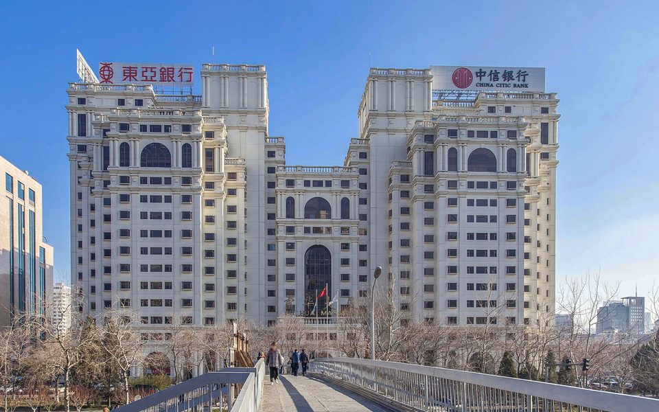富华大厦建筑物立面