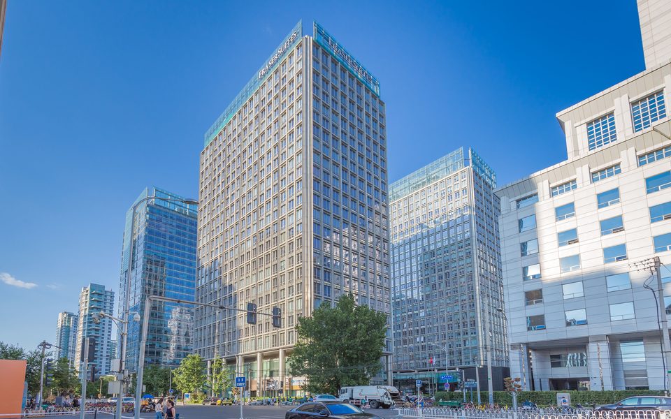 远洋光华国际建筑物立面
