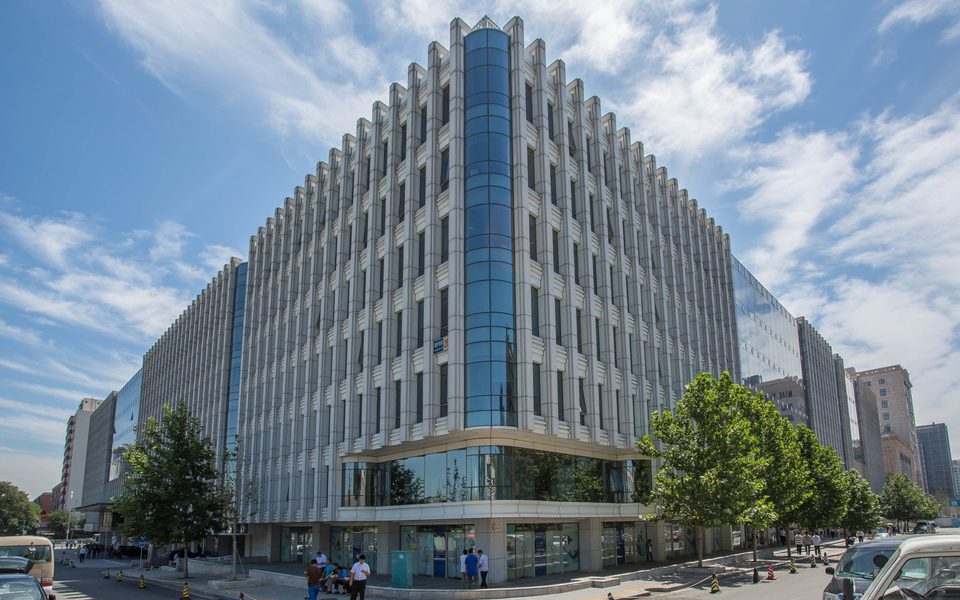 恒奥中心建筑物立面