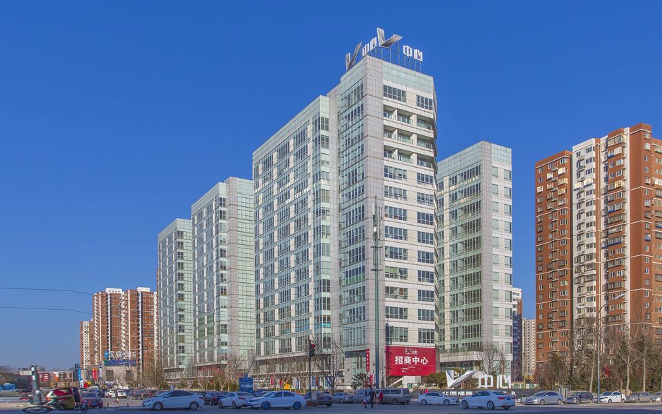 北辰福第V中心建筑物立面
