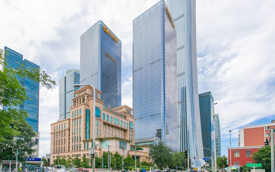 正大中心建筑物立面