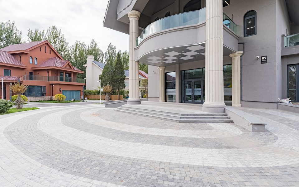 特立奥森体育文化中心建筑物立面